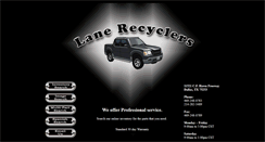 Desktop Screenshot of lanerecyclers.com